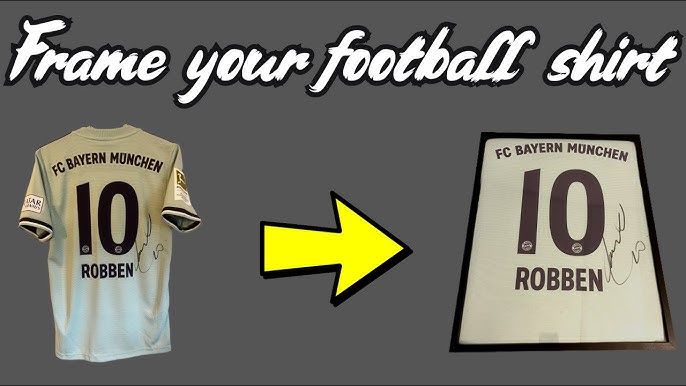 DIY football shirt frame a simple guide to frame your jersey