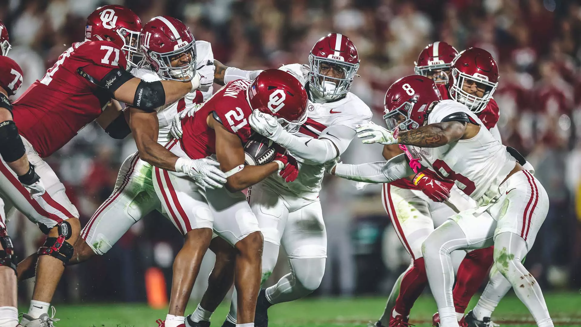 Alabama Crimson Tide vs Oklahoma Sooners Stats A simple breakdown of the game