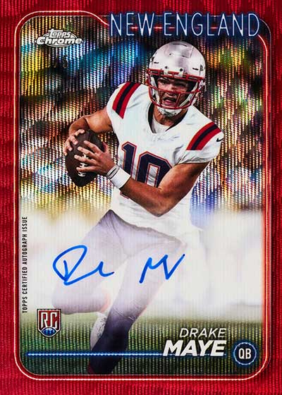 What is the 2024 Topps Chrome Football Checklist Find All Cards Here