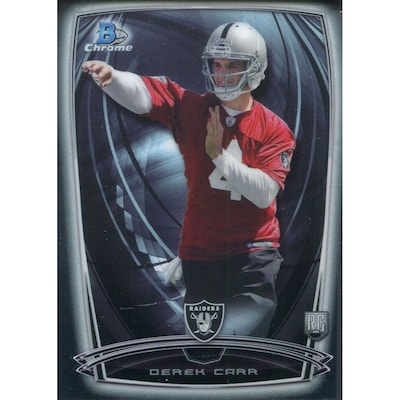 Derek Carr Football Cards Where to Find Rare and Autographed Cards