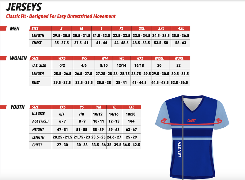 spain football jersey size chart explained - find your perfect fit today