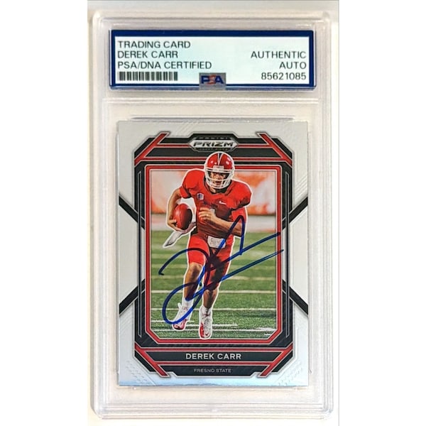 Derek Carr Football Cards Where to Find Rare and Autographed Cards