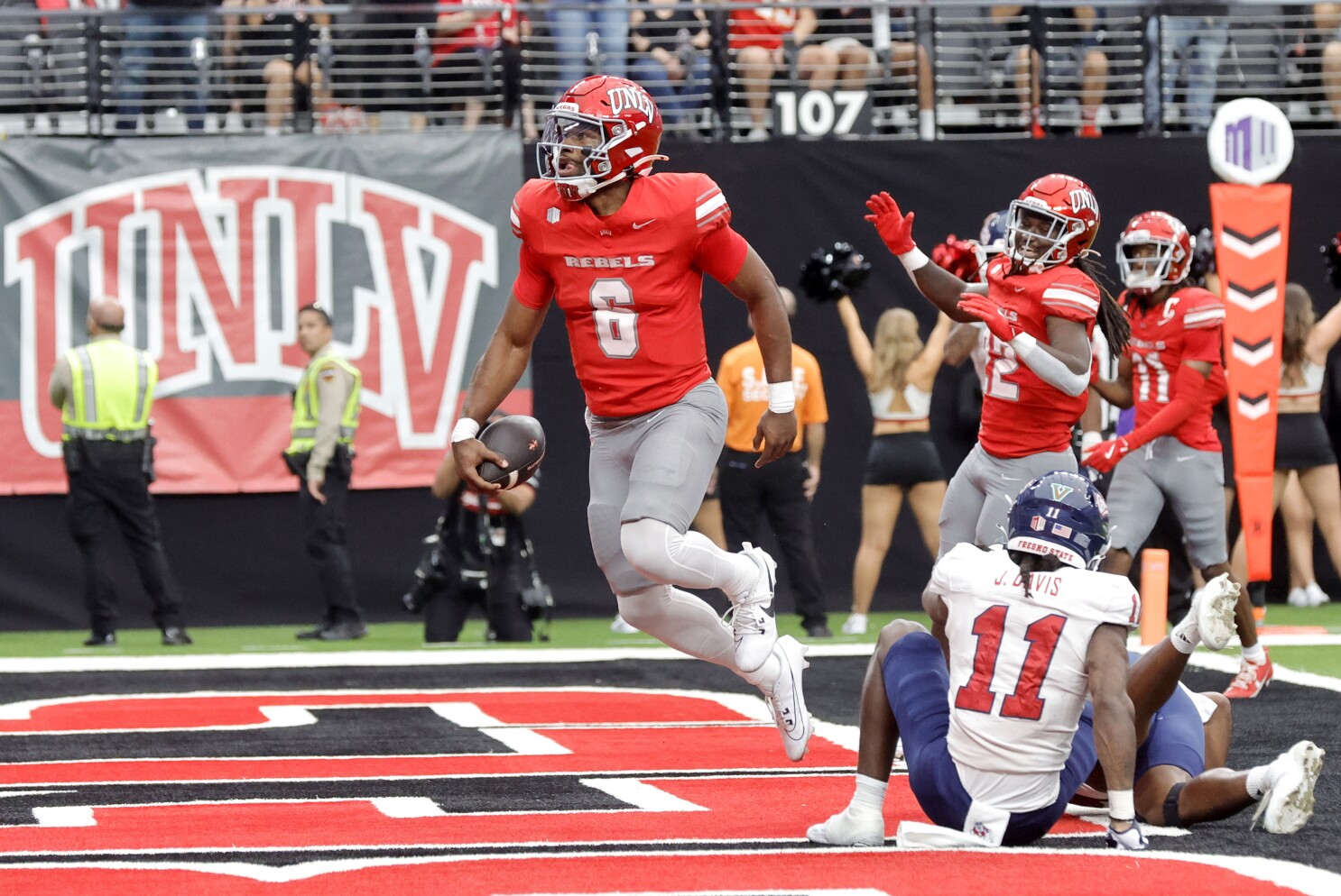 Breaking down the Fresno State Bulldogs and UNLV football player stats