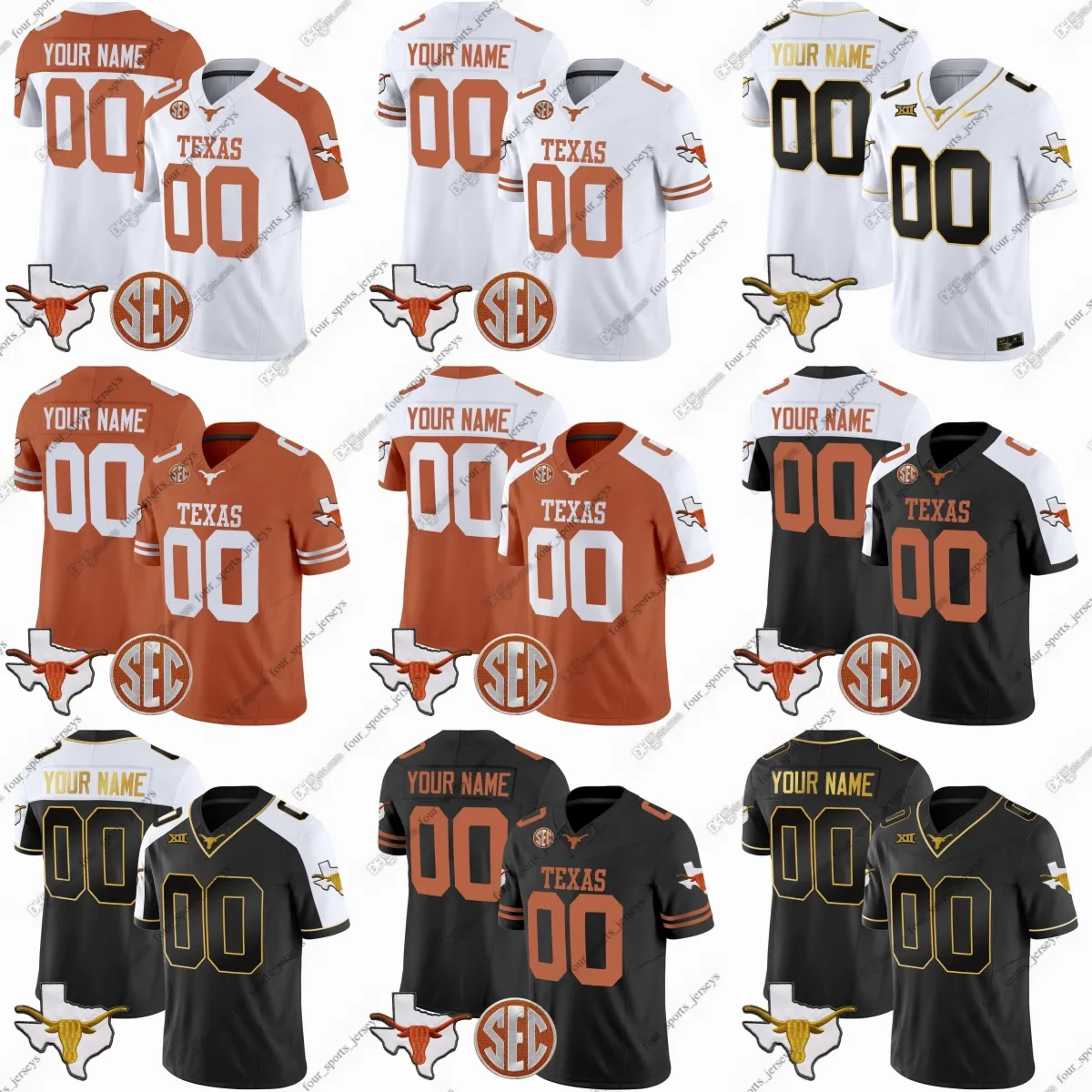 Texas Longhorns football jersey cheap find great deals on authentic jerseys