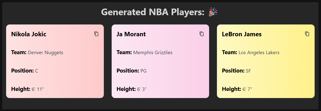 nba player generator