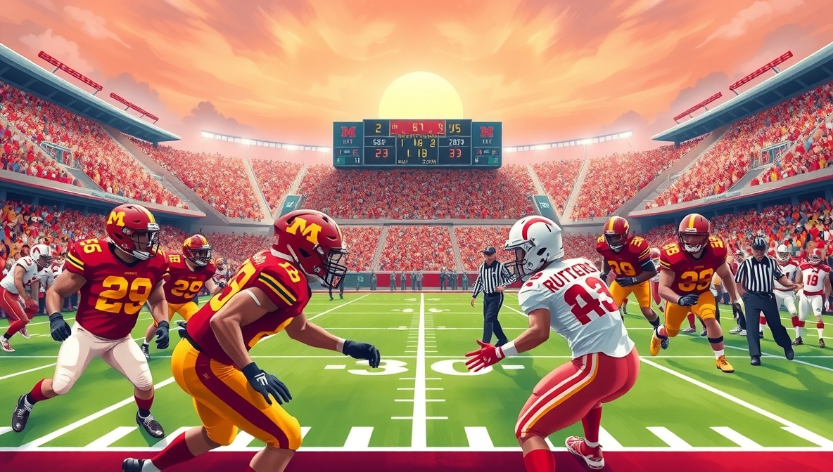 minnesota golden gophers football vs rutgers football match player stats