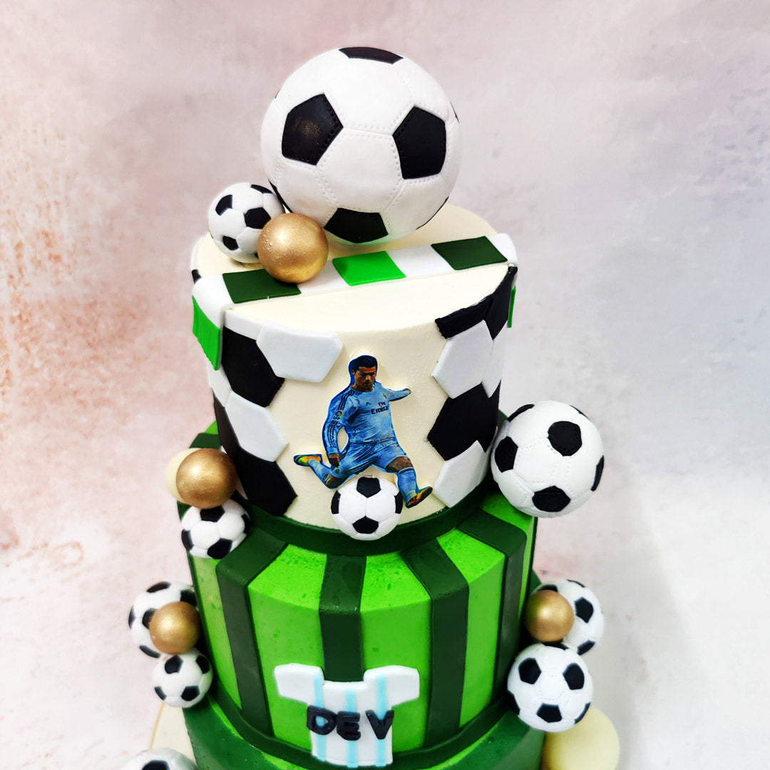 Football cake design secrets? 3 methods to create realistic soccer cake