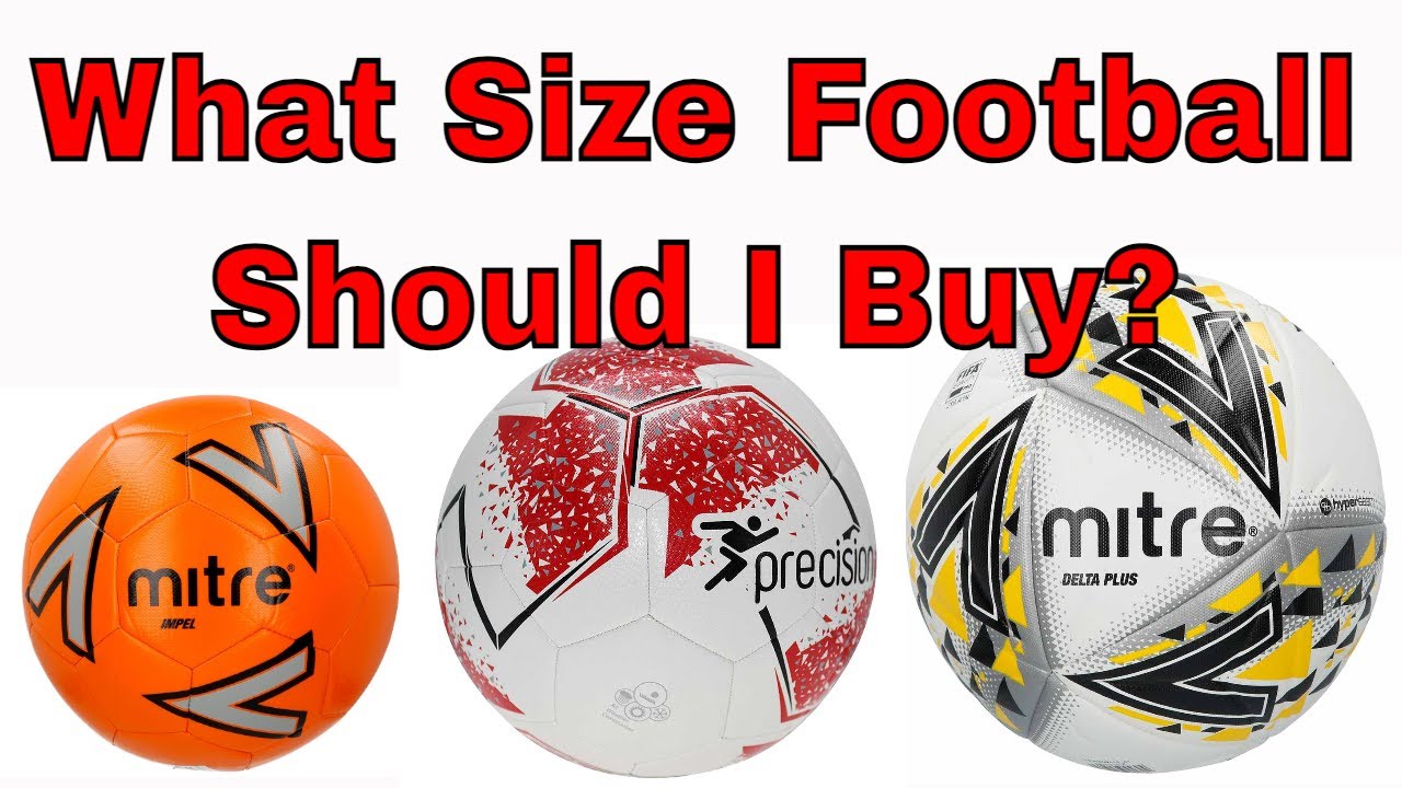 size 3 football buying tips how to choose the right one