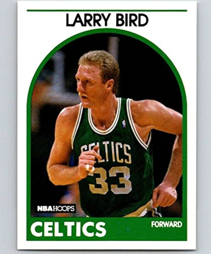 larry bird nba hoops card