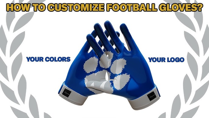 custom football gloves what are the benefits of personalized design