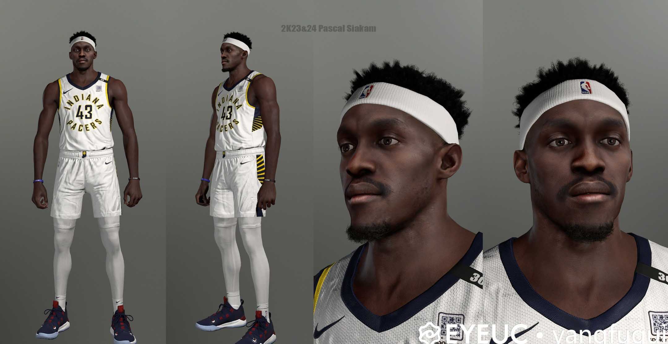 How to get Pascal Siakam cyberface in NBA 2K24? Tips inside!