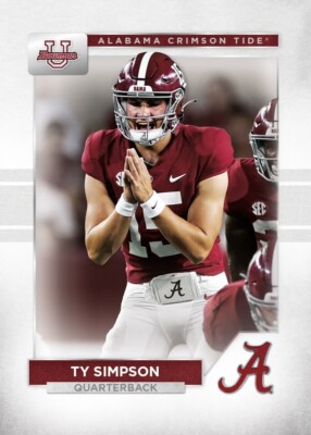 alabama football cards