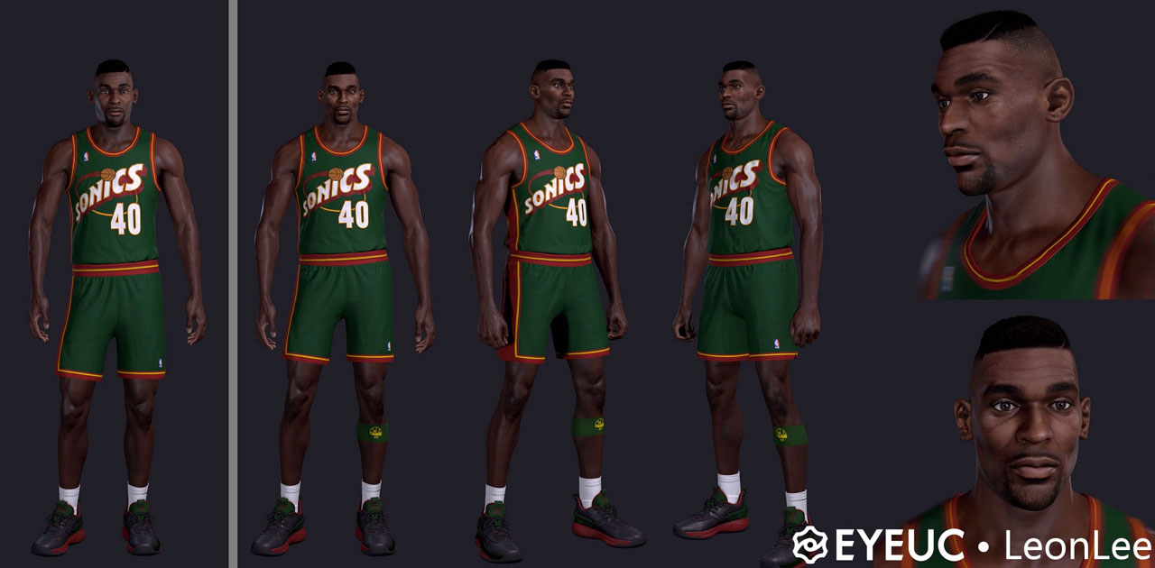 Where to find Shawn Kemp cyberface for NBA 2K23? Check this out!