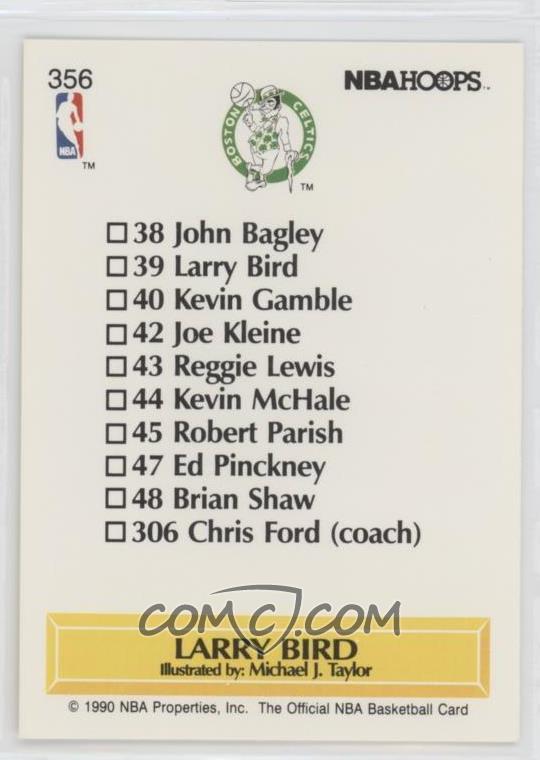 How to authenticate 1990 nba hoops larry bird cards？ Follow these steps!