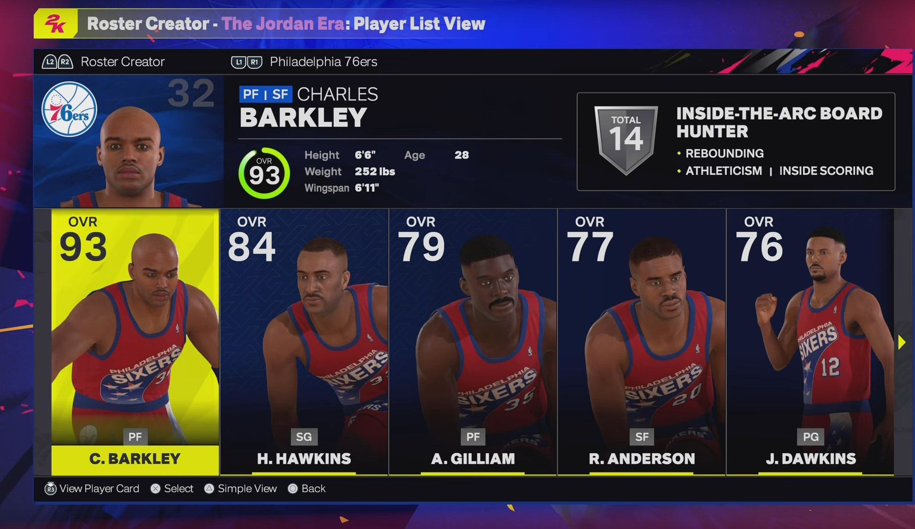 How to build a team with Alvin Robertson in NBA 2K25？