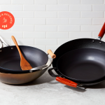 Frying Pan with Built-in Strainer: Perfect for Easy Cooking